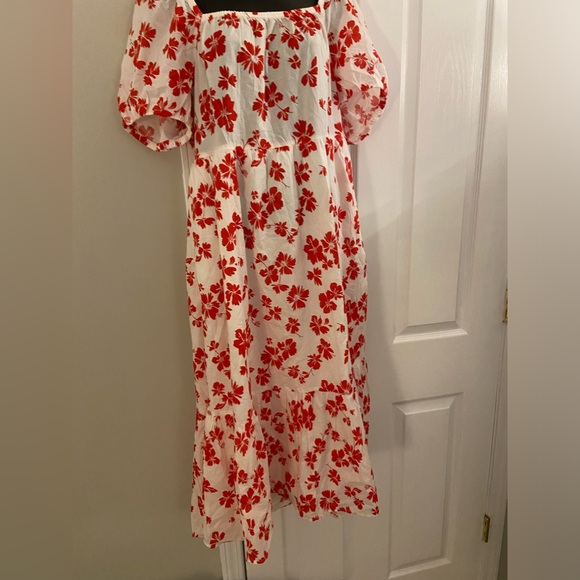 J Crew Factory Size 14 Midi Dress - Picture 3 of 7